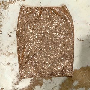 Sequin Skirt